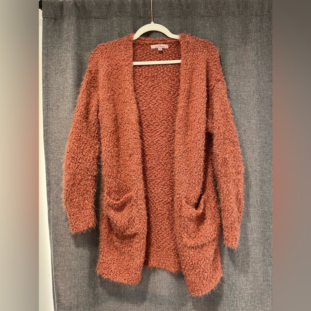Cozy Pink Cardigan